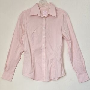 Brooks Brothers Pink Button Down Top Sz 4